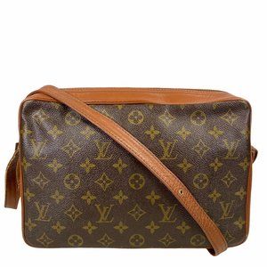 💚OFFERS?✅ Authentic Louis Vuitton Crossbody Bag Sac Bandouliere Brown 1031167